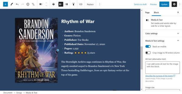 Book Review Block: WordPress-плагин для создания стильных книжных рецензий
