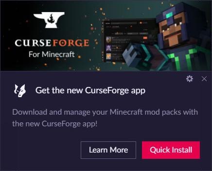 Выпущен новый менеджер модов Minecraft — CurseForge от Overwolf