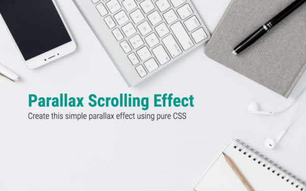 Создаем простой эффект параллакс-прокрутки для Hero-раздела с помощью чистого CSS