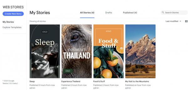 Google официально выпустили свой плагин Web Stories для WordPress