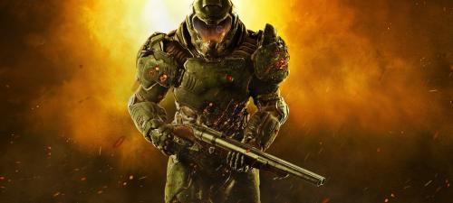 Портальные демоны и зомби в материалах отмененной DOOM в стиле Call of Duty