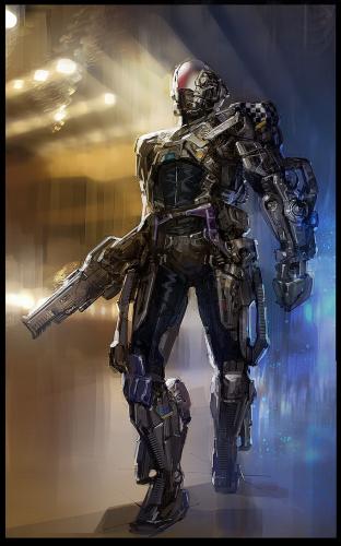 Ранние концепт-арты Cyberpunk 2077