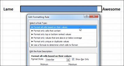 Как создать индикатор процесса в Excel с помощью условного форматирования - Информационные технологии - Информатика