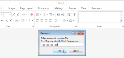 Как установить пароль на открытие документа Word - Информационные технологии - Информатика