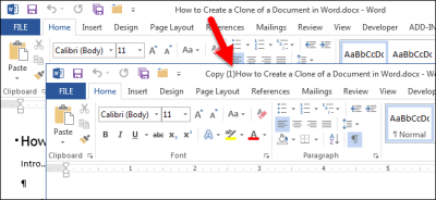 Как создать копию документа Word - Информационные технологии - Информатика