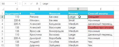 Пользовательская сортировка в Excel - Информационные технологии - Информатика