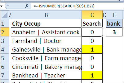 30 функций Excel за 30 дней: ПОИСК (SEARCH) - Информационные технологии