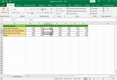 Как добавить ячейки в Excel. 3 способа добавления ячеек в таблицу Эксель