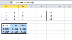 Система линейных уравнений в Excel - Информационные технологии - Информатика