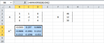 Система линейных уравнений в Excel - Информационные технологии - Информатика