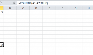 Подсчёт логических значений в Excel - Информационные технологии - Информатика