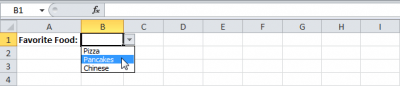 Выпадающий список в Excel - Информационные технологии