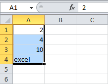 Строка состояния в Excel - Информационные технологии - Информатика