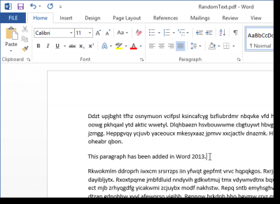 ​Как конвертировать текст из PDF-файла в редактируемый документ Word 2013 - Информационные технологии