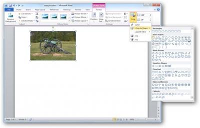 Как обрезать картинки в Word, Excel и PowerPoint 2010 - Информационные технологии