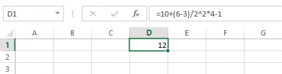 Знакомство со сложными формулами в Excel - Информационные технологии