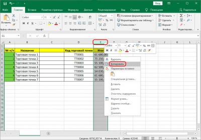 Как поменять местами столбцы в Excel - 3 способа, как сделать перенос столбца в Эксель