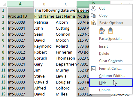 Как скрывать и группировать столбцы в Excel - Информационные технологии - Информатика