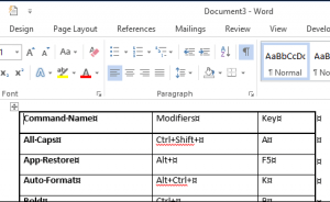 Как создать список горячих клавиш, доступных в Microsoft Word 2013 - Информационные технологии - Информатика