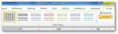 Добавляем изюминку документам Word при помощи таблиц - Информационные технологии